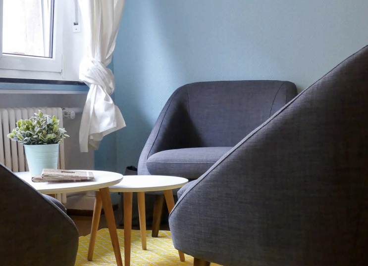 Salon Bleu et fauteuils